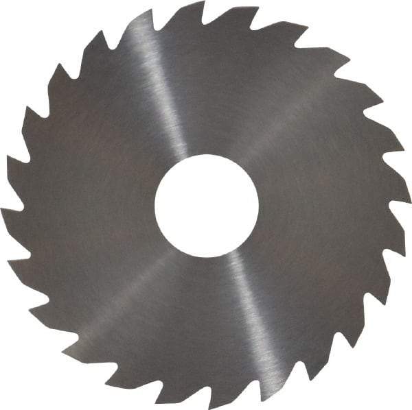 RobbJack - 2" Diam x 0.0468" Blade Thickness x 1/2" Arbor Hole Diam, 24 Tooth Slitting and Slotting Saw - Arbor Connection, Right Hand, Uncoated, Solid Carbide, Concave Ground - Best Tool & Supply