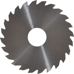 RobbJack - 2" Diam x 0.0468" Blade Thickness x 1/2" Arbor Hole Diam, 24 Tooth Slitting and Slotting Saw - Arbor Connection, Right Hand, Uncoated, Solid Carbide, Concave Ground - Best Tool & Supply