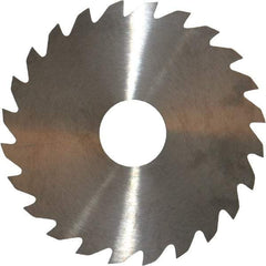 RobbJack - 2" Diam x 0.051" Blade Thickness x 1/2" Arbor Hole Diam, 24 Tooth Slitting and Slotting Saw - Arbor Connection, Right Hand, Uncoated, Solid Carbide, Concave Ground - Best Tool & Supply