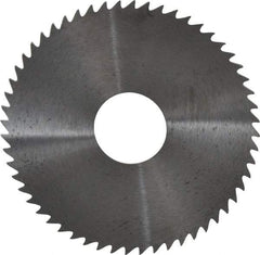 RobbJack - 2-1/4" Diam x 0.0312" Blade Thickness x 5/8" Arbor Hole Diam, 56 Tooth Slitting and Slotting Saw - Arbor Connection, Right Hand, Uncoated, Solid Carbide, Concave Ground - Best Tool & Supply