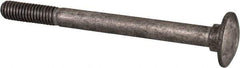 Value Collection - M6x1 70mm Length Under Head, Standard Square Neck, Carriage Bolt - Austenitic Grade A2 Stainless Steel, - Best Tool & Supply