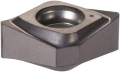 Iscar - CNHT070305 Grade IC908 Carbide Milling Insert - TiAlN Finish, 0.1417" Thick, 7mm Inscribed Circle, 0.5mm Corner Radius - Best Tool & Supply