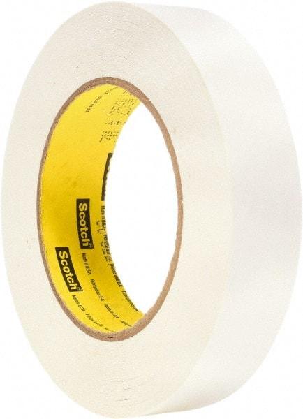 3M - 1" Wide x 60 Yd Long White Paper Masking Tape - Series 256, 6.7 mil Thick, 20 In/Lb Tensile Strength - Best Tool & Supply