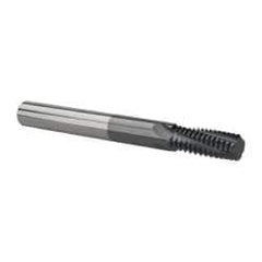 Scientific Cutting Tools - M10x1.50 Metric Coarse, 0.3" Cutting Diam, 4 Flute, Solid Carbide Helical Flute Thread Mill - Internal Thread, 0.79" LOC, 2.95" OAL - Best Tool & Supply