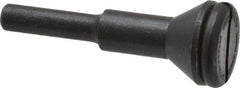 Value Collection - 3/8" Hole, Screw Lock Wheel & Disc Mandrel - 2" OAL, 1/4" Max Wheel Width, 1/4" Shank Diam - Best Tool & Supply