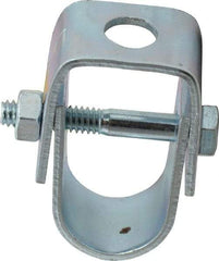 Empire - 1/2" Pipe, 3/8" Rod, Carbon Steel Adjustable Clevis Hanger - Electro Galvanized - Best Tool & Supply