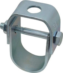 Empire - 3/4" Pipe, 3/8" Rod, Carbon Steel Adjustable Clevis Hanger - Electro Galvanized - Best Tool & Supply