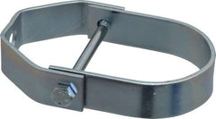 Empire - 2" Pipe, 3/8" Rod, Carbon Steel Adjustable Clevis Hanger - Electro Galvanized - Best Tool & Supply