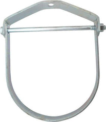 Empire - 12" Pipe, 7/8" Rod, Carbon Steel Adjustable Clevis Hanger - Electro Galvanized - Best Tool & Supply