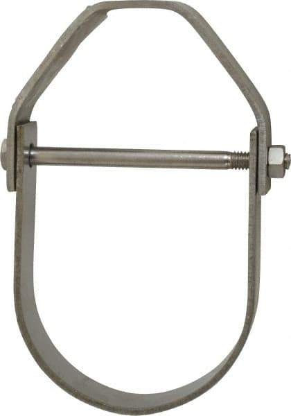 Empire - 3" Pipe, 1/2" Rod, Grade 304 Stainless Steel Adjustable Clevis Hanger - Best Tool & Supply