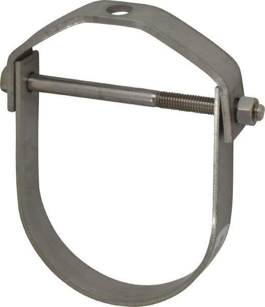 Empire - 5" Pipe, 5/8" Rod, Grade 304 Stainless Steel Adjustable Clevis Hanger - Best Tool & Supply