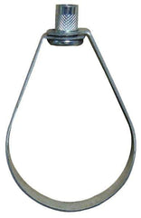 Empire - 2-1/2" Pipe, 1/2" Rod, Carbon Steel Emlok Swivel Ring Hanger - Pre-Galvanized, 600 Lb Capacity - Best Tool & Supply