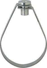 Empire - 3" Pipe, 1/2" Rod, Carbon Steel Emlok Swivel Ring Hanger - Pre-Galvanized, 600 Lb Capacity - Best Tool & Supply