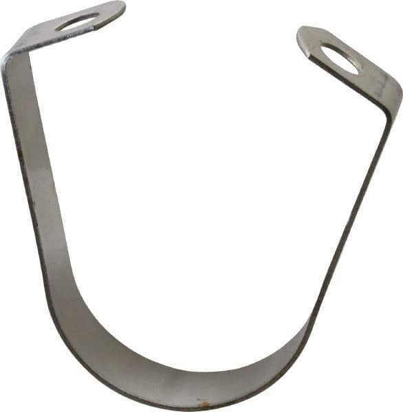 Empire - 1-1/2" Pipe, 3/8" Rod, Grade 304 Stainless Steel Adjustable Band Hanger - Best Tool & Supply