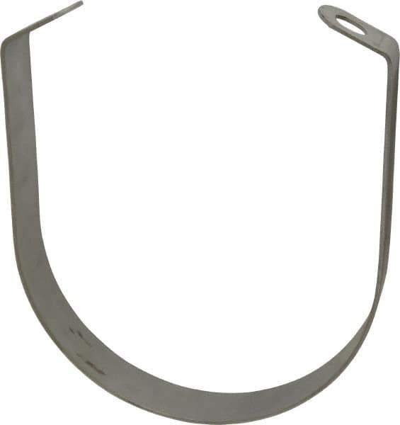 Empire - 6" Pipe, 1/2" Rod, Grade 304 Stainless Steel Adjustable Band Hanger - Best Tool & Supply