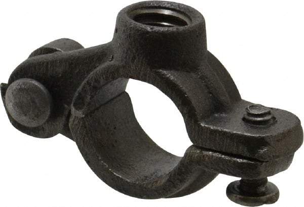 Empire - 3/8" Pipe, 3/8" Rod, Malleable Iron Split Ring Hanger - Black, 180 Lb Capacity - Best Tool & Supply