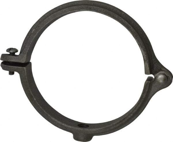 Empire - 4" Pipe, 1/2" Rod, Malleable Iron Split Ring Hanger - Black - Best Tool & Supply