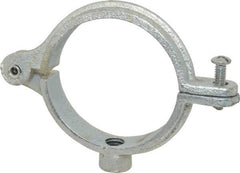 Empire - 2-1/2" Pipe, 1/2" Rod, Malleable Iron Split Ring Hanger - Electro Galvanized, 300 Lb Capacity - Best Tool & Supply