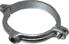 Empire - 3" Pipe, 1/2" Rod, Malleable Iron Split Ring Hanger - Electro Galvanized, 300 Lb Capacity - Best Tool & Supply