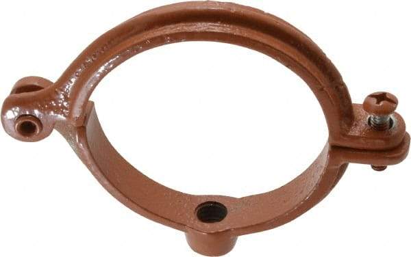 Empire - 3" Pipe, 1/2" Rod, Malleable Iron Split Ring Hanger - Epoxy Coated - Best Tool & Supply