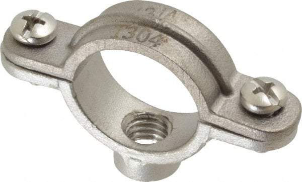 Empire - 3/4" Pipe, 3/8" Rod, Grade 304 Stainless Steel Split Ring Hanger - Best Tool & Supply