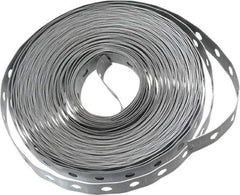 Empire - 50' x 3/4" Pre-Galvanized Carbon Steel Hanger Strapping - 22 Gauge - Best Tool & Supply