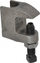 Empire - 3/4" Max Flange Thickness, 1/2" Rod Top Beam Clamp - 470 Lb Capacity, Ductile Iron - Best Tool & Supply