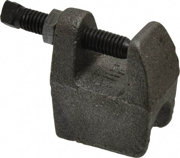 Empire - 3/4" Max Flange Thickness, 5/8" Rod Top Beam Clamp - 550 Lb Capacity, Ductile Iron - Best Tool & Supply