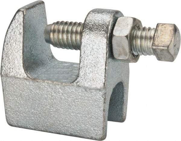 Empire - 3/4" Max Flange Thickness, 1/2" Rod Top Beam Clamp - 470 Lb Capacity, Ductile Iron - Best Tool & Supply