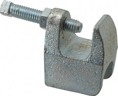 Empire - 3/4" Max Flange Thickness, 5/8" Rod Top Beam Clamp - 550 Lb Capacity, Ductile Iron - Best Tool & Supply