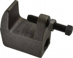 Empire - 1-1/4" Max Flange Thickness, 3/4" Rod Wide Jaw Top Beam Clamp - 900 Lb Capacity, Ductile Iron - Best Tool & Supply