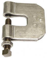 Empire - 3/4" Max Flange Thickness, 3/4" Rod C-Clamp with Locknut - 630 Lb Capacity, Carbon Steel - Best Tool & Supply