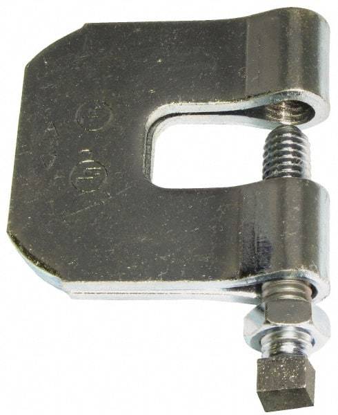 Empire - 3/4" Max Flange Thickness, 3/4" Rod C-Clamp with Locknut - 630 Lb Capacity, Carbon Steel - Best Tool & Supply