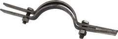 Empire - 4" Pipe, Riser Clamp - Black, 750 Lb Capacity, Carbon Steel - Best Tool & Supply