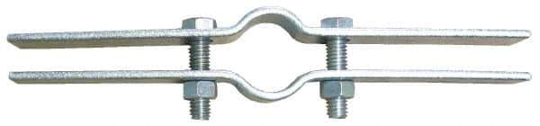 Empire - 2-1/2" Pipe, Electro Galvanized Riser Clamp - 400 Lb Capacity, Carbon Steel - Best Tool & Supply