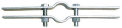 Empire - 1-1/4" Pipe, Electro Galvanized Riser Clamp - 250 Lb Capacity, Carbon Steel - Best Tool & Supply