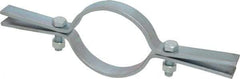 Empire - 4" Pipe, Electro Galvanized Riser Clamp - 750 Lb Capacity, Carbon Steel - Best Tool & Supply