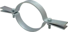 Empire - 6" Pipe, Electro Galvanized Riser Clamp - 1,600 Lb Capacity, Carbon Steel - Best Tool & Supply