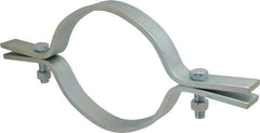 Empire - 8" Pipe, Electro Galvanized Riser Clamp - 2,500 Lb Capacity, Carbon Steel - Best Tool & Supply