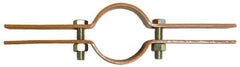 Empire - 1-1/4" Pipe, Copper Plated Riser Clamp - 250 Lb Capacity, Carbon Steel - Best Tool & Supply