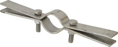 Empire - 1-1/4" Pipe, Riser Clamp - 250 Lb Capacity, Grade 304 Stainless Steel - Best Tool & Supply