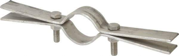 Empire - 1-1/2" Pipe, Riser Clamp - 250 Lb Capacity, Grade 304 Stainless Steel - Best Tool & Supply