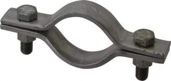 Empire - 2" Pipe, Standard Pipe Clamp - Black, 1,040 Lb Capacity, Carbon Steel - Best Tool & Supply