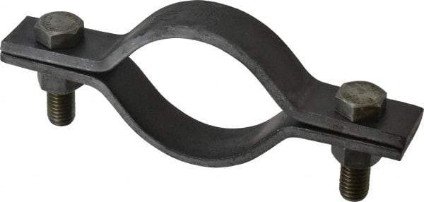 Empire - 2-1/2" Pipe, Standard Pipe Clamp - Black, 1,040 Lb Capacity, Carbon Steel - Best Tool & Supply