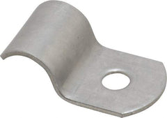 Empire - 1/4" Pipe, Grade 304 Stainless Steel," Pipe or Conduit Strap - 1 Mounting Hole - Best Tool & Supply