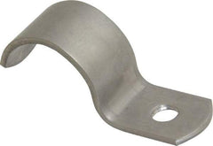 Empire - 3/4" Pipe, Grade 304 Stainless Steel," Pipe or Conduit Strap - 1 Mounting Hole - Best Tool & Supply