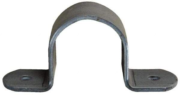 Empire - 4 Pipe, Carbon Steel, Pipe or Tube Strap - 4 Mounting Holes - Best Tool & Supply