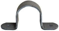 Empire - 1/2 Pipe, Carbon Steel, Pipe or Tube Strap - 2 Mounting Holes - Best Tool & Supply