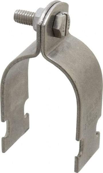 Empire - 1-1/2" Pipe, Grade 304," Pipe Clamp - Best Tool & Supply