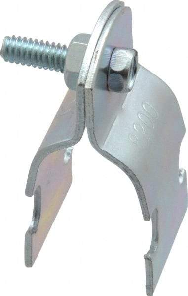 Empire - 1/2" Pipe," Pipe Clamp - Electro Galvanized - Best Tool & Supply